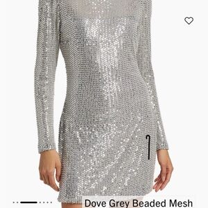 Ramy Brook Forrest Beaded Mini Dress